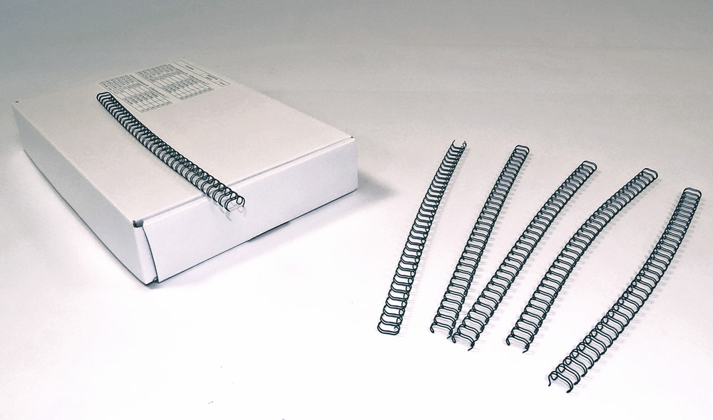 50 Peignes De Reliure Double Boucle 13mm – Spirale Métal Argenté, Capacité 100 Pages, Pas 3:1, Pour Classeurs, Rapports, Projets
